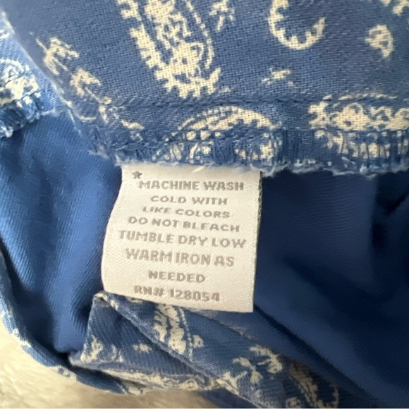 Bonobos Pants Mens 33x32 Blue Straight Fit Chinos Preppy Casual - Picture 6 of 11